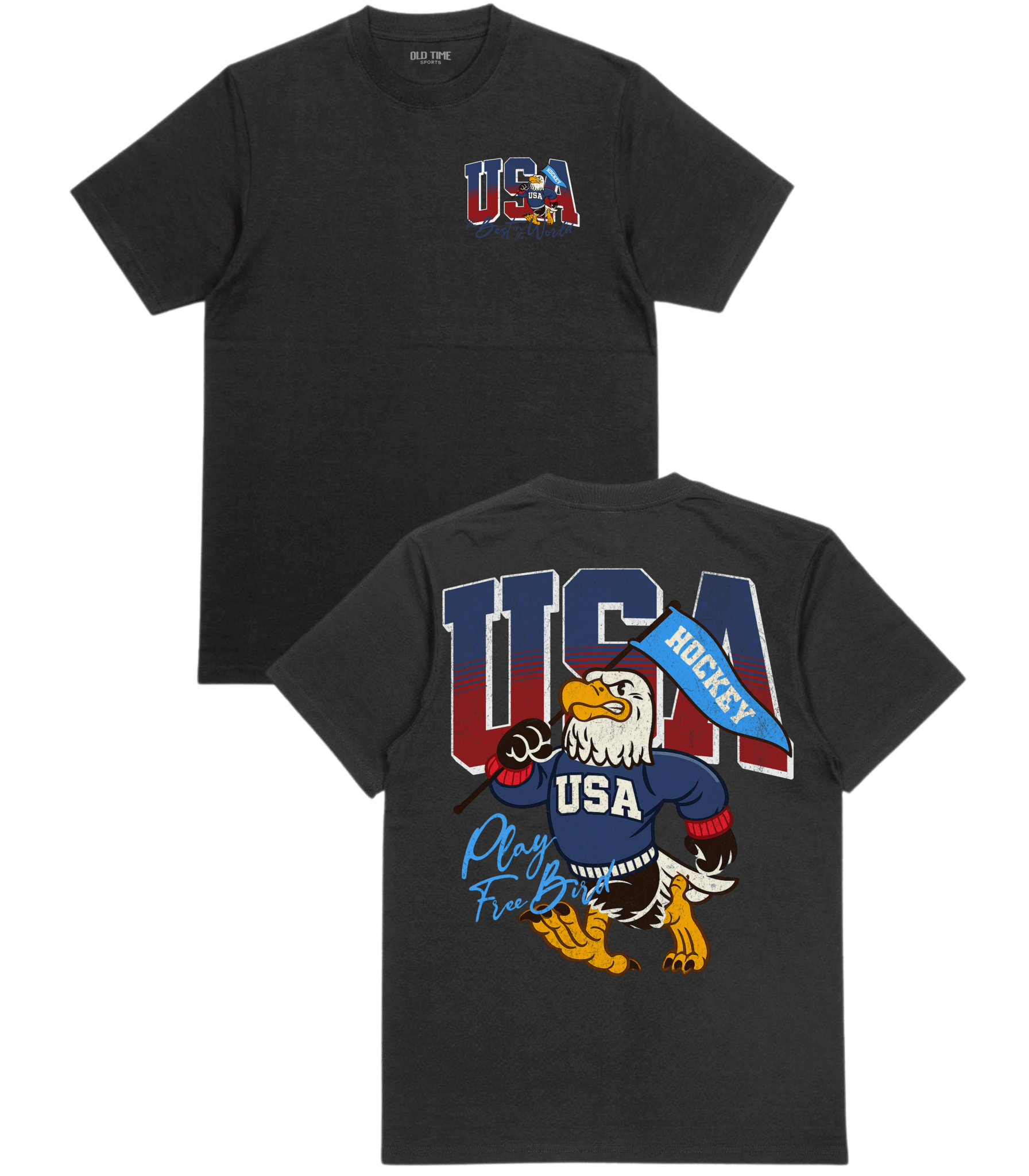 USA Hockey Best in the World T-Shirt - Old Time Sports