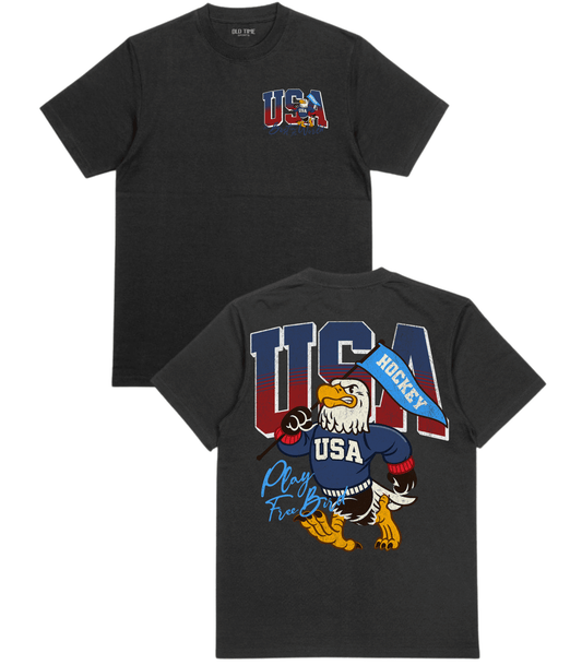 USA Hockey Best in the World T-Shirt - Old Time Sports
