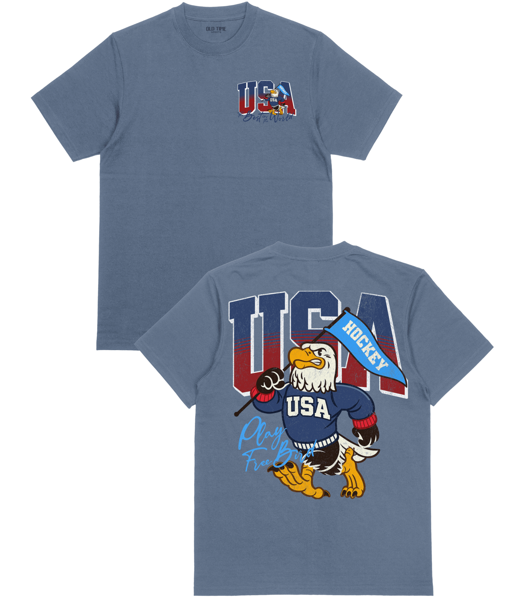 USA Hockey Best in the World T-Shirt - Old Time Sports