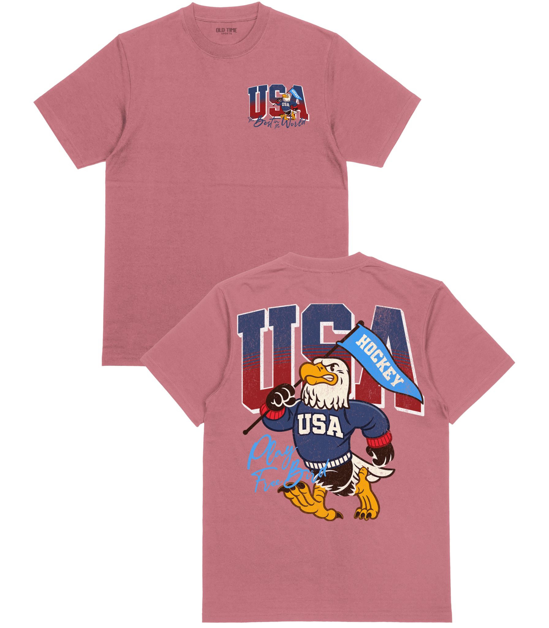 USA Hockey Best in the World T-Shirt - Old Time Sports