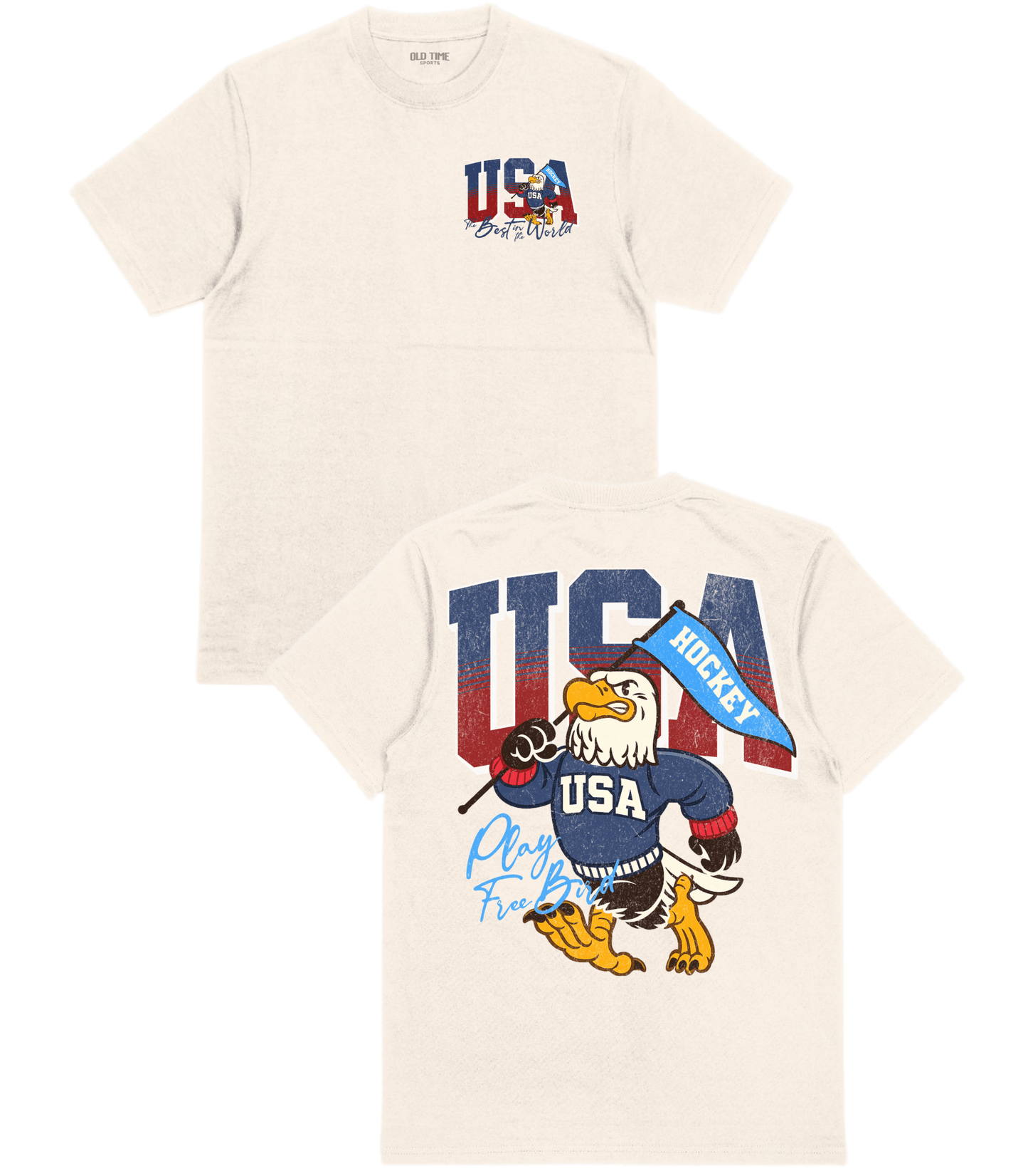 USA Hockey Best in the World T-Shirt - Old Time Sports
