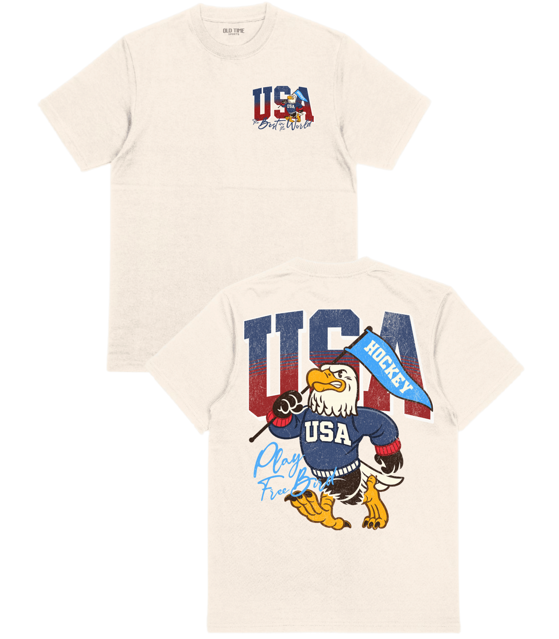 USA Hockey Best in the World T-Shirt - Old Time Sports