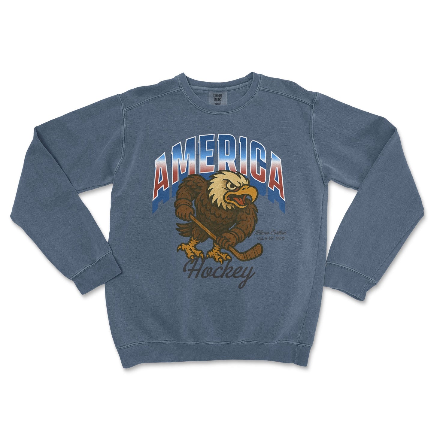 USA Hockey Crewneck - Old Time Sports
