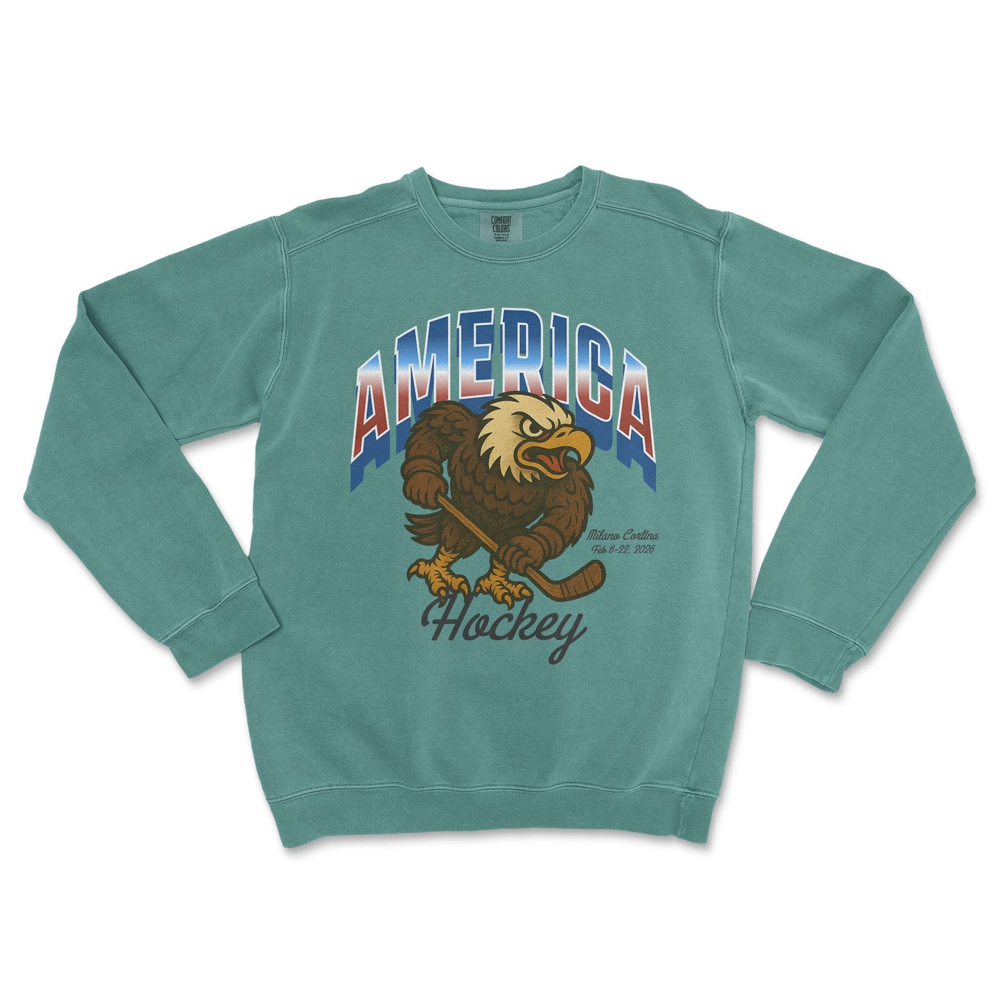 USA Hockey Crewneck - Old Time Sports