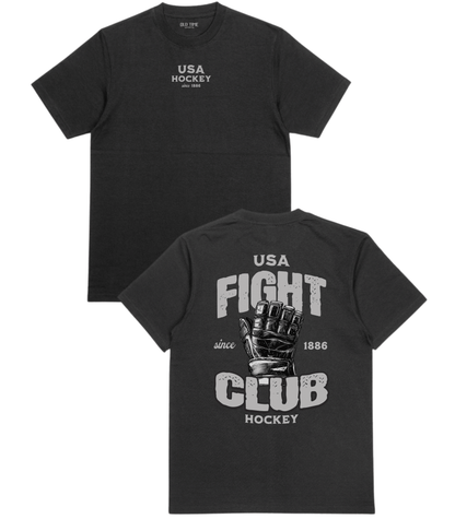 USA Hockey Fight Club T-Shirt - Old Time Sports