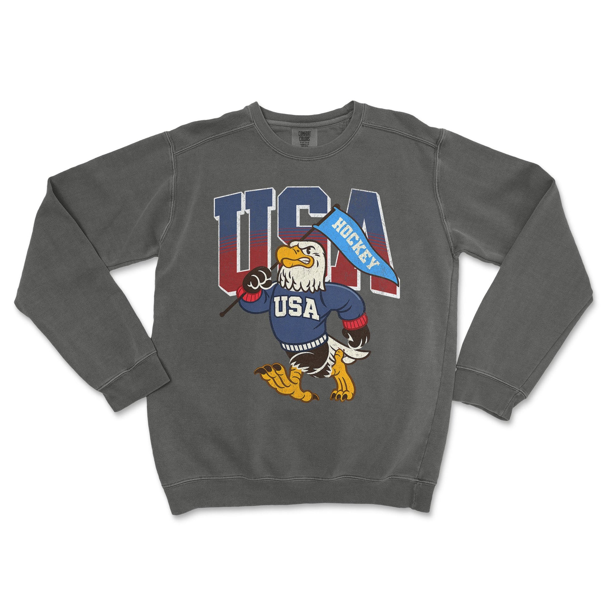 USA Hockey Gold Premium Crewneck