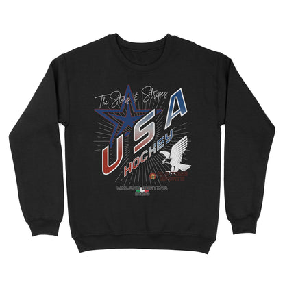USA Hockey v2 Basic Crewneck - Old Time Sports