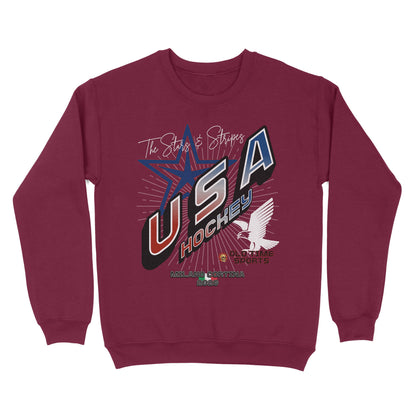 USA Hockey v2 Basic Crewneck - Old Time Sports