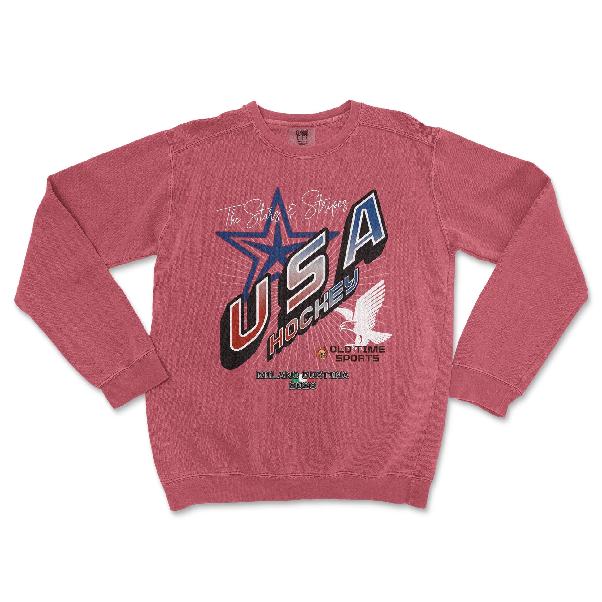 USA Hockey v2 Premium Crewneck - Old Time Sports