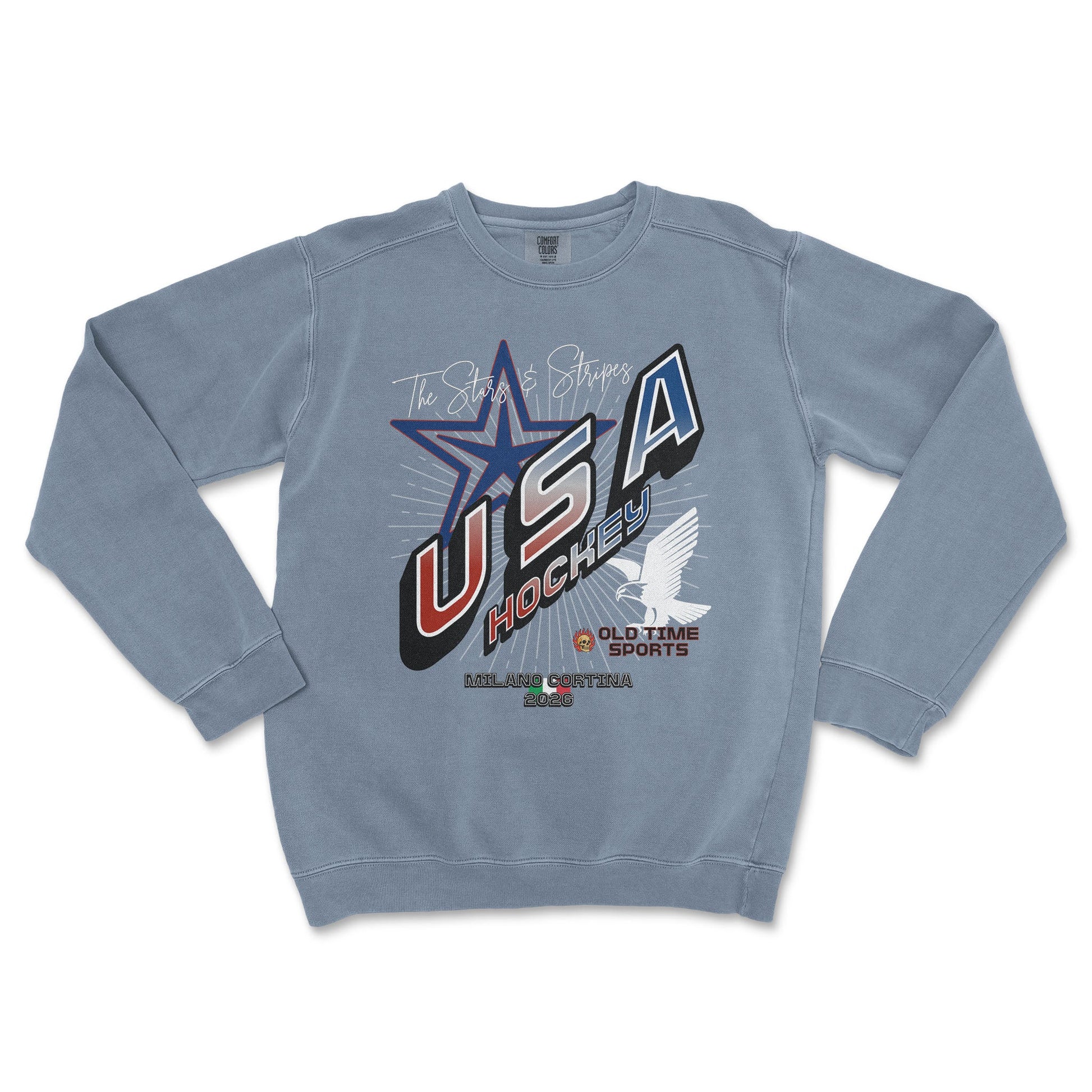 USA Hockey v2 Premium Crewneck - Old Time Sports