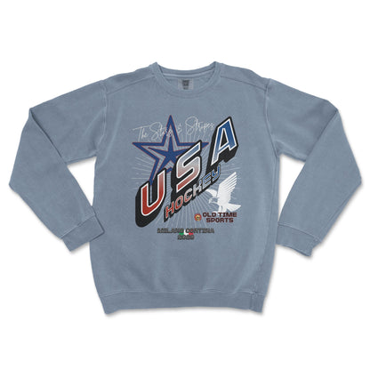 USA Hockey v2 Premium Crewneck - Old Time Sports