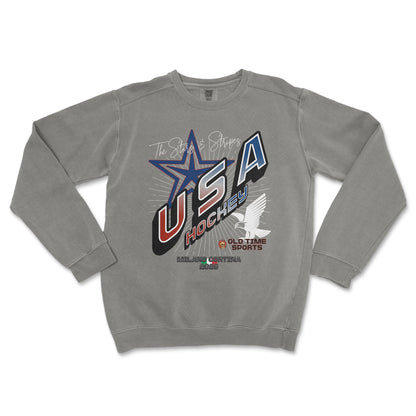 USA Hockey v2 Premium Crewneck - Old Time Sports