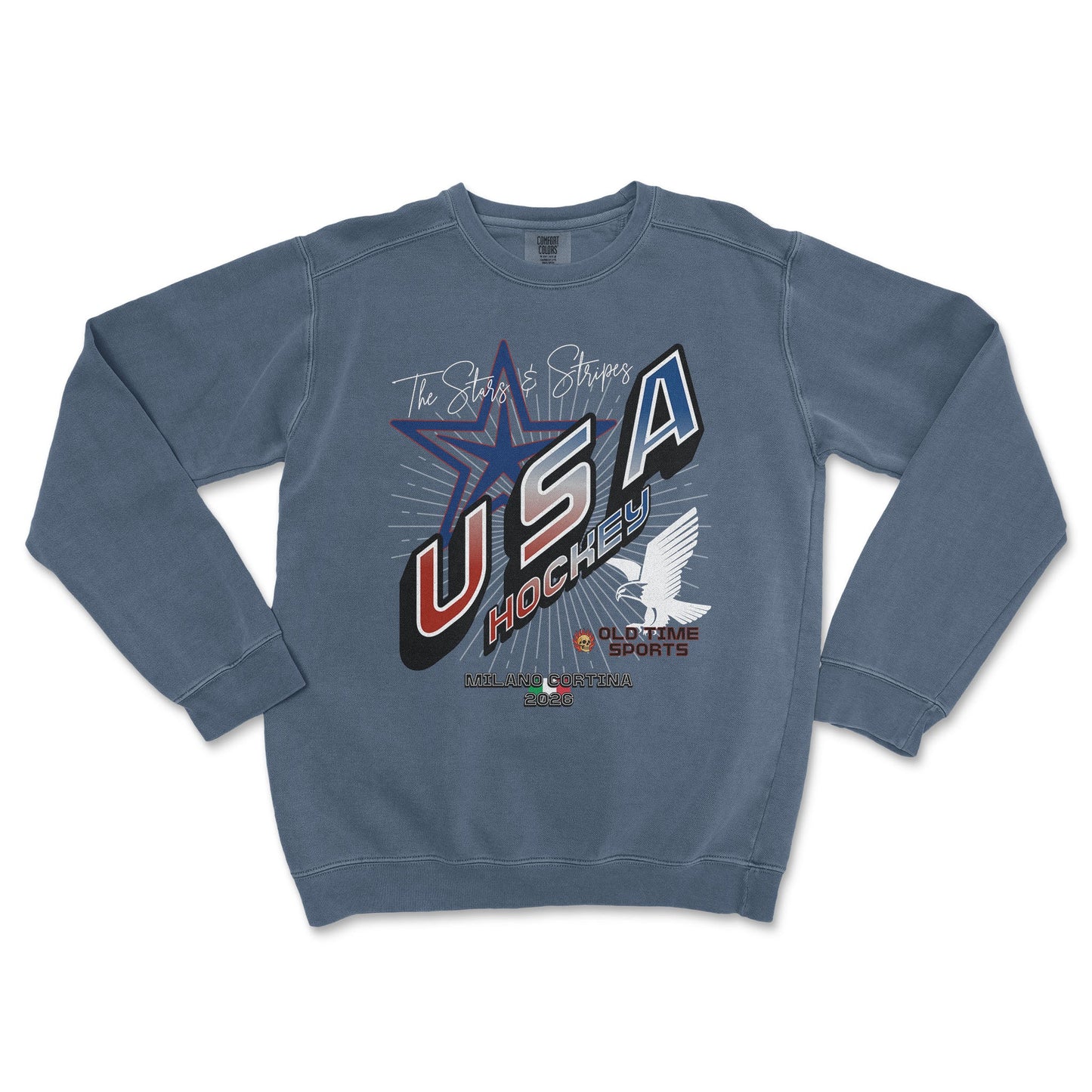 USA Hockey v2 Premium Crewneck - Old Time Sports