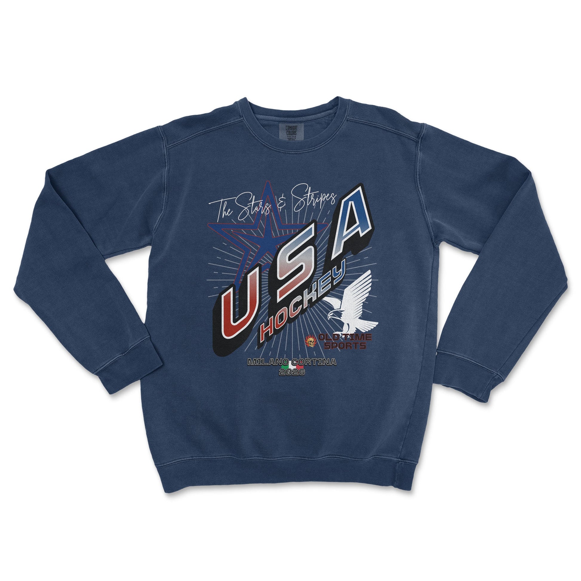 USA Hockey v2 Premium Crewneck - Old Time Sports
