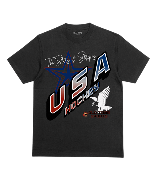 USA Hockey v2 T-Shirt - Old Time Sports
