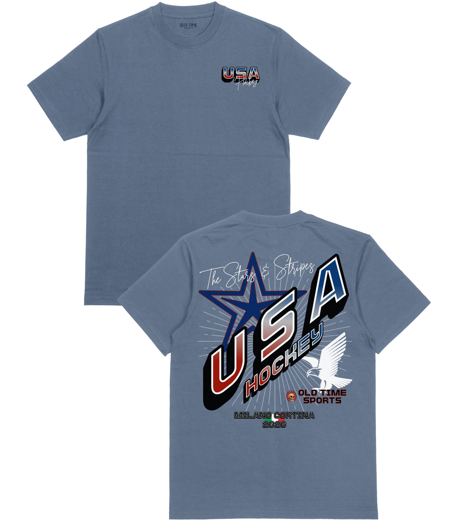 USA Hockey v3 T-Shirt - Old Time Sports