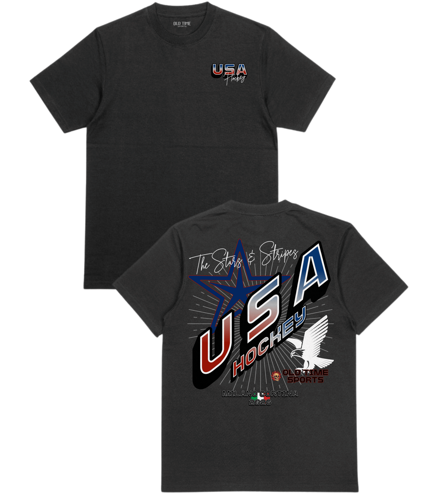 USA Hockey v3 T-Shirt - Old Time Sports