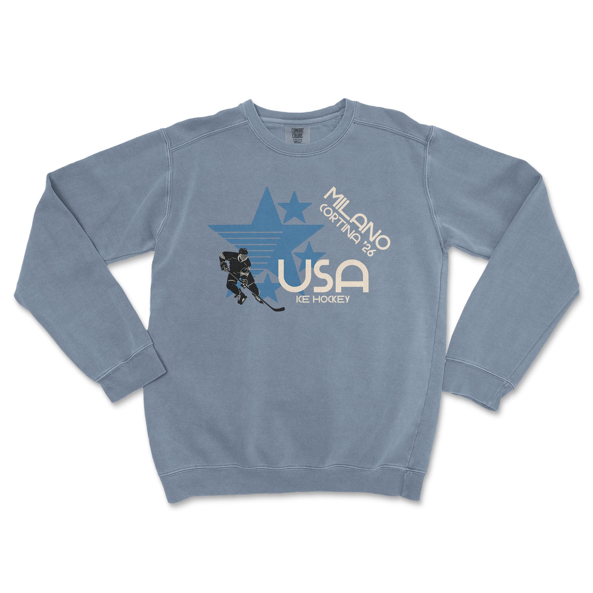 USA Ice Hockey Premium Crewneck - Old Time Sports
