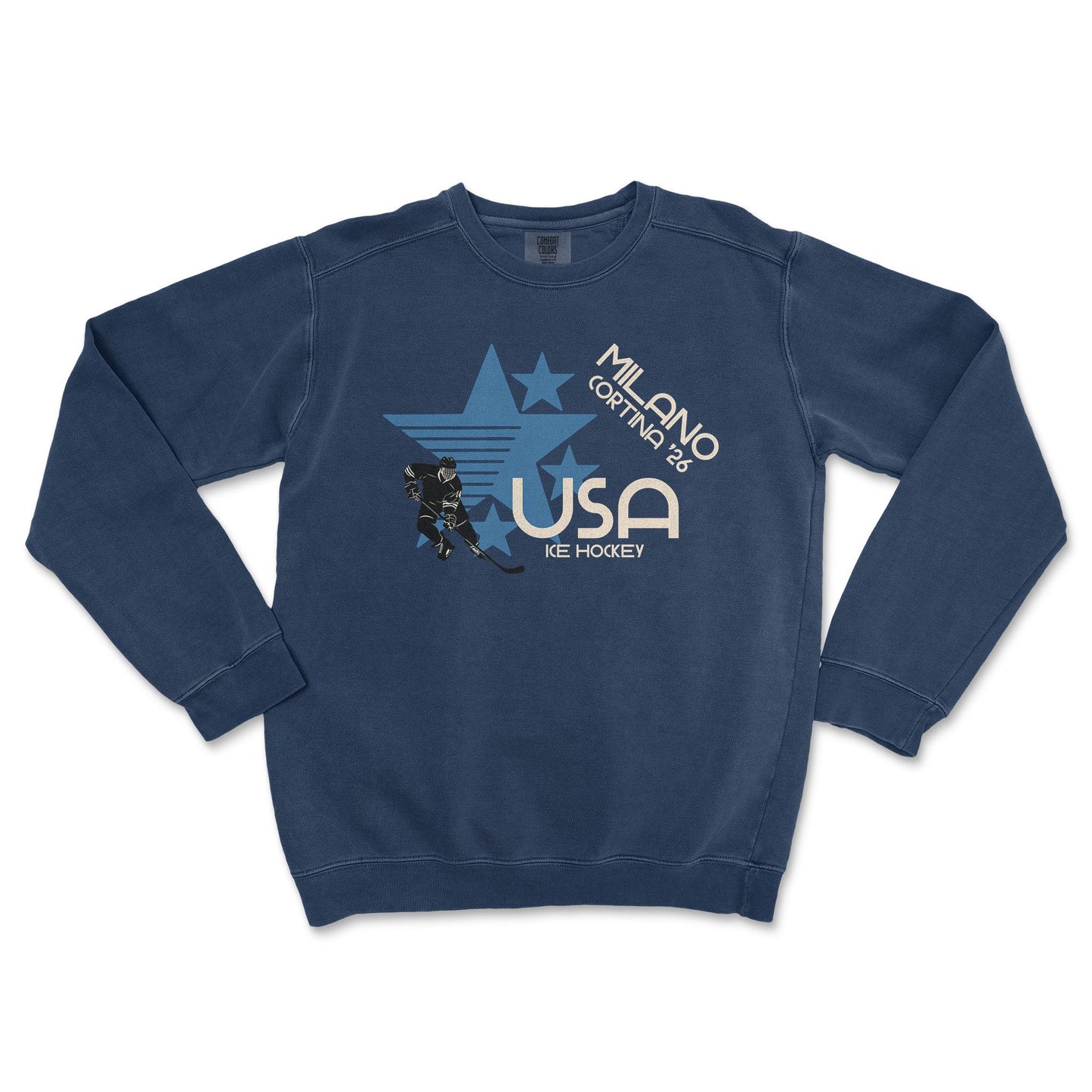 USA Ice Hockey Premium Crewneck - Old Time Sports
