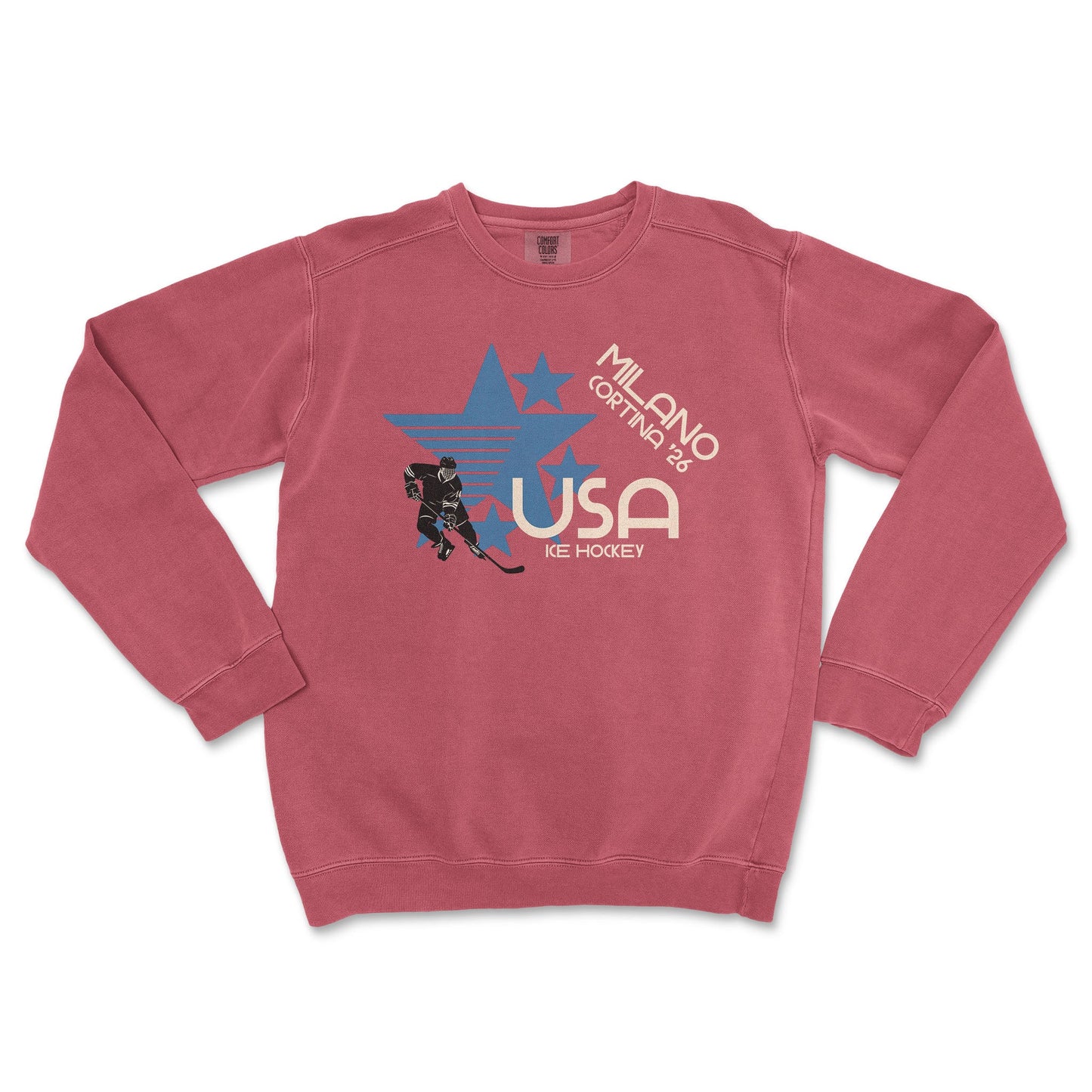 USA Ice Hockey Premium Crewneck - Old Time Sports