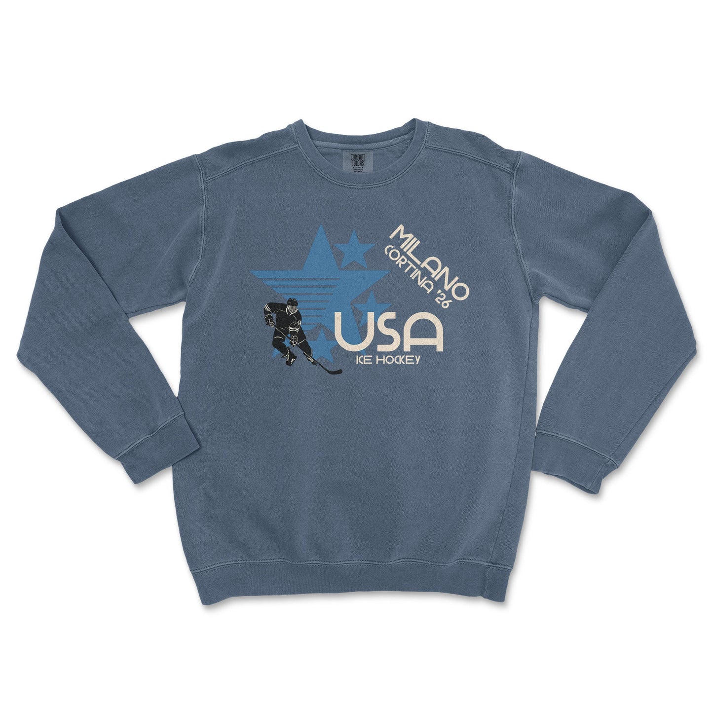 USA Ice Hockey Premium Crewneck - Old Time Sports