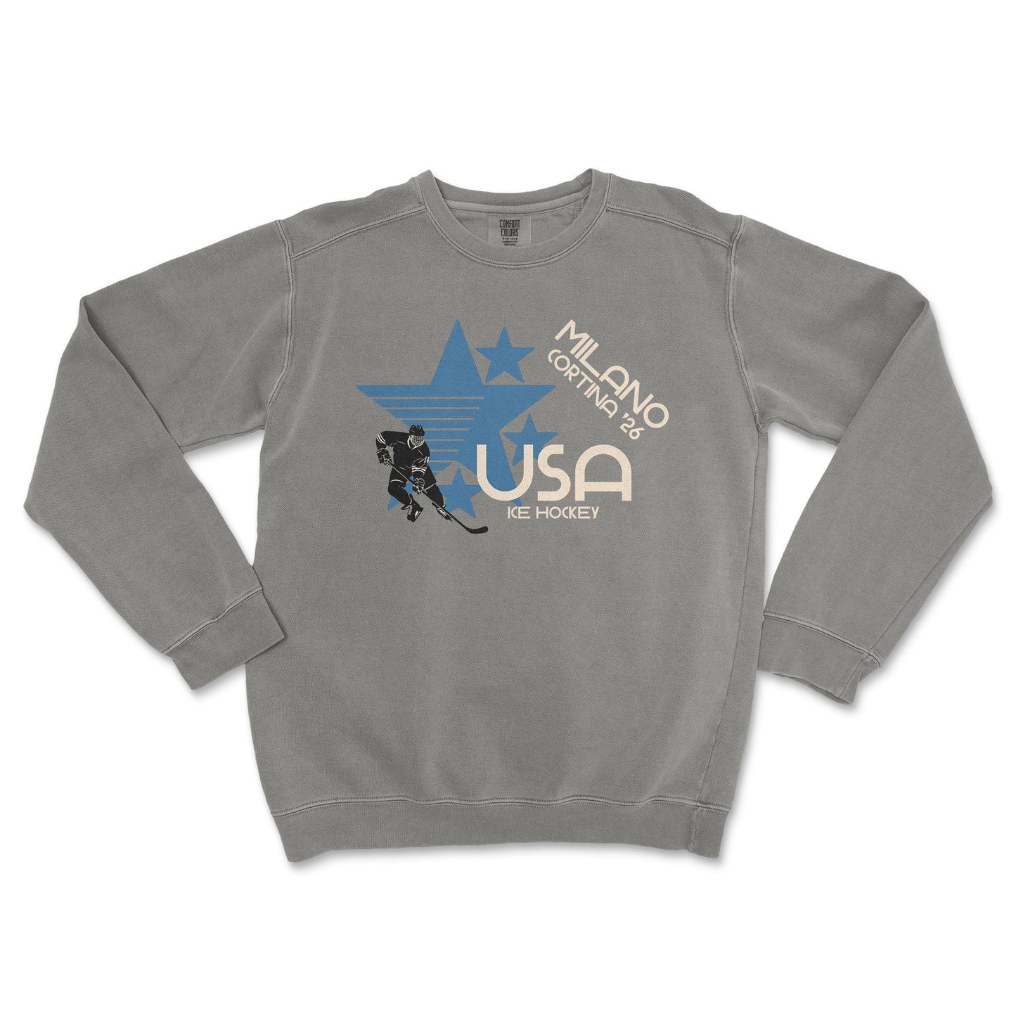 USA Ice Hockey Premium Crewneck - Old Time Sports