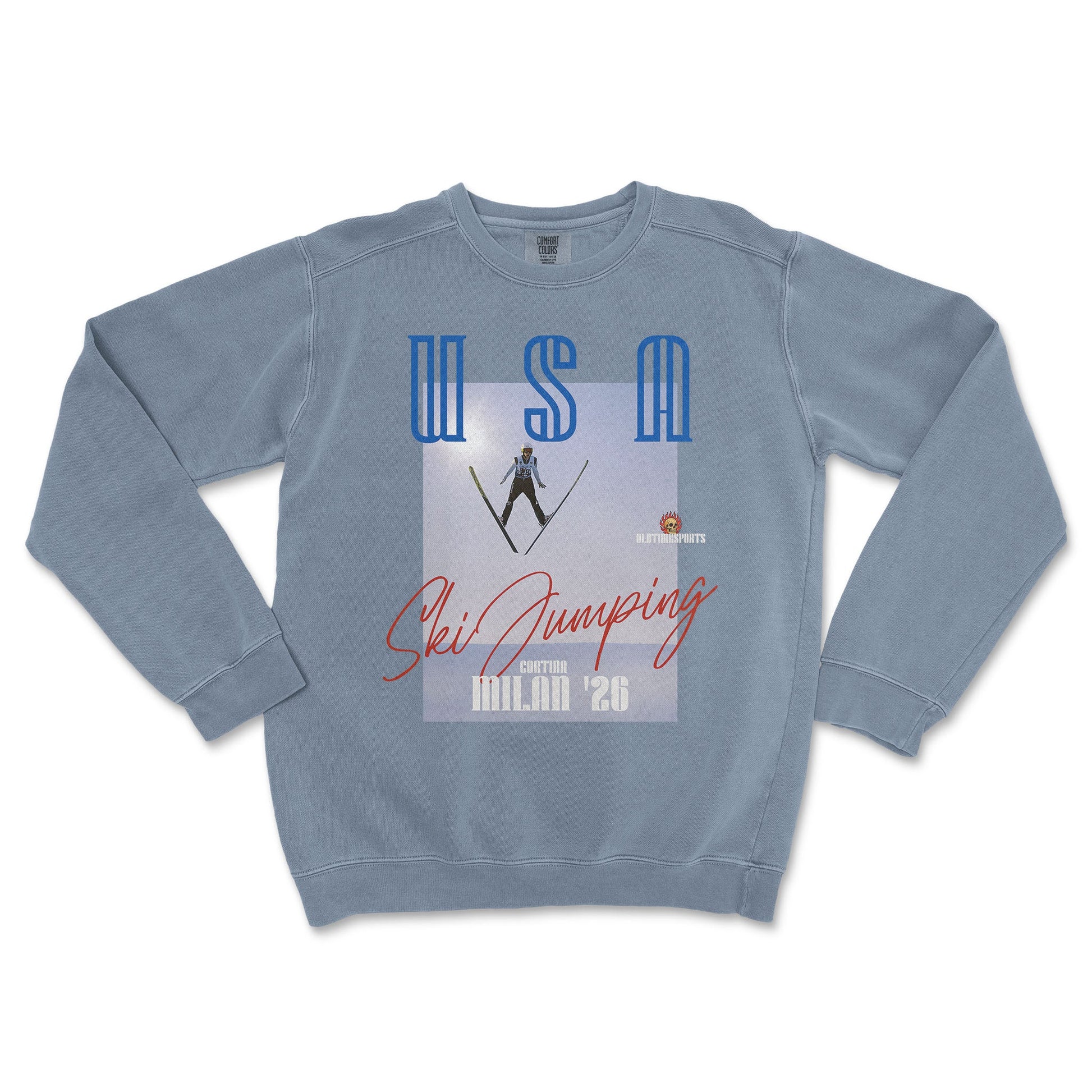 USA Ski Jumping Premium Crewneck - Old Time Sports