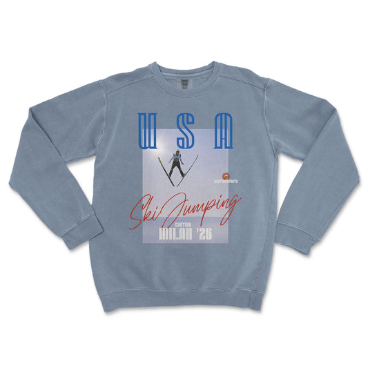 USA Ski Jumping Premium Crewneck - Old Time Sports