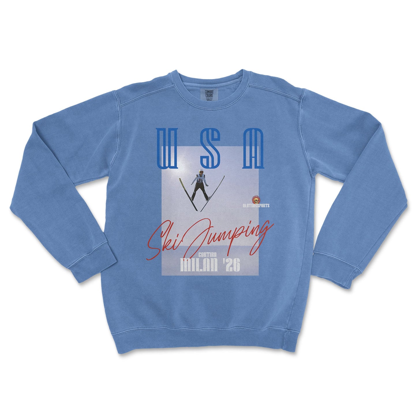 USA Ski Jumping Premium Crewneck - Old Time Sports