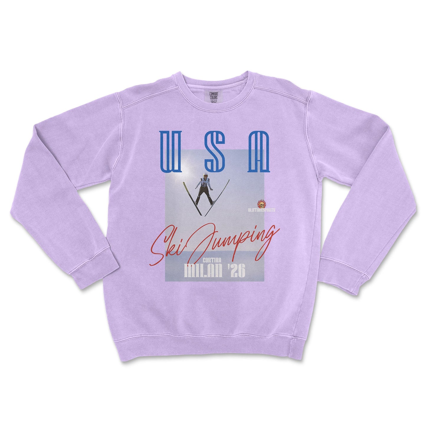 USA Ski Jumping Premium Crewneck - Old Time Sports