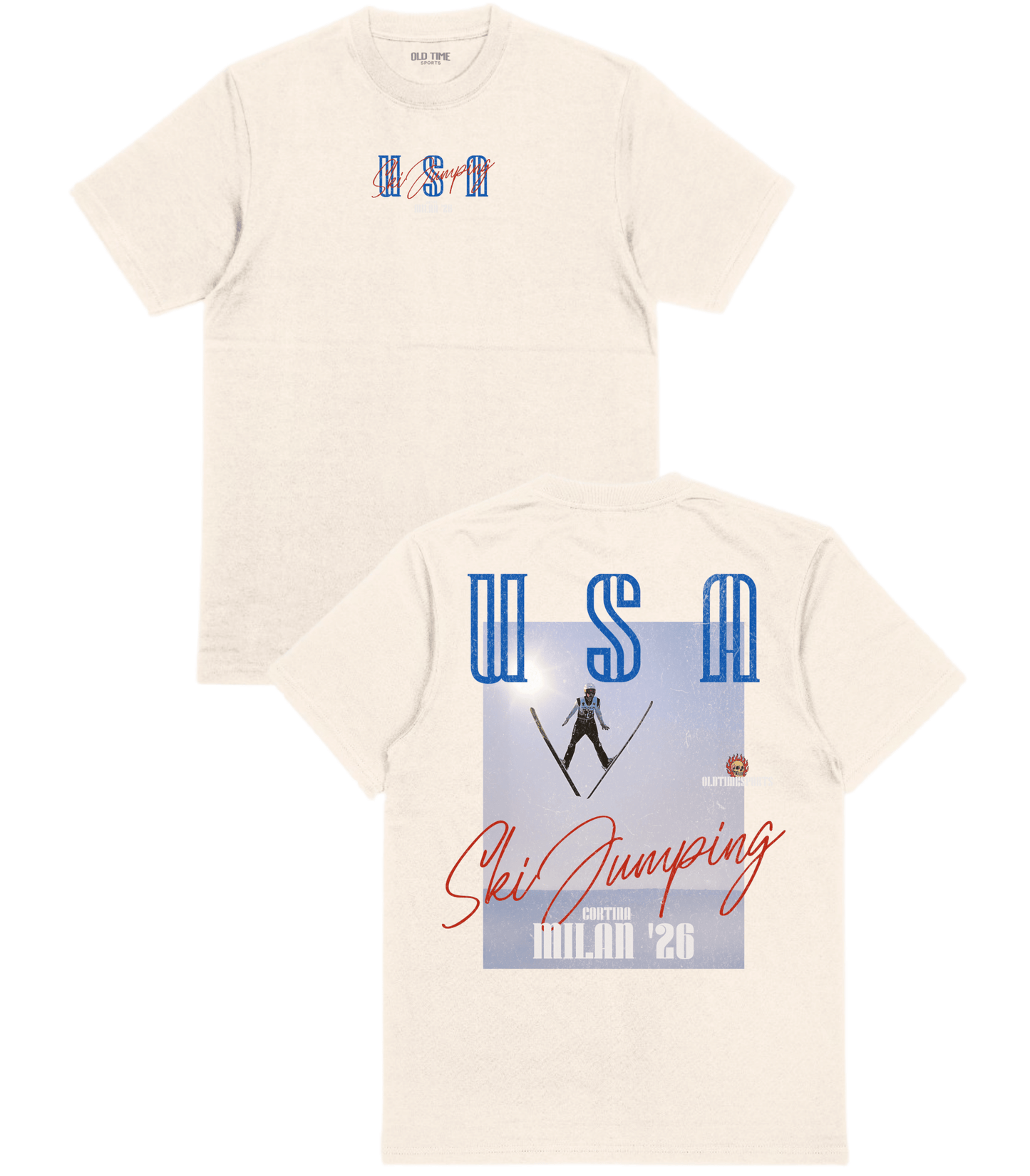 USA Ski Jumping T-Shirt - Old Time Sports