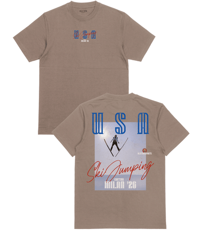 USA Ski Jumping T-Shirt - Old Time Sports