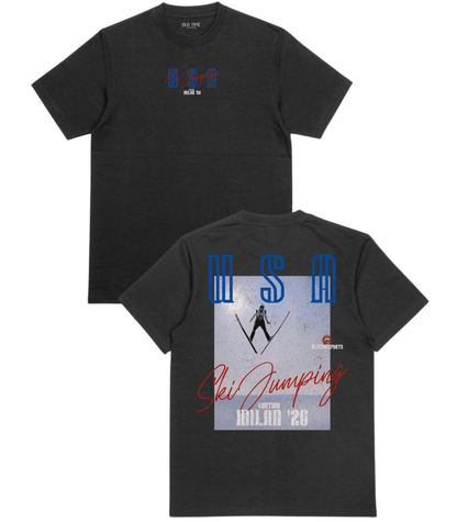 USA Ski Jumping T-Shirt - Old Time Sports