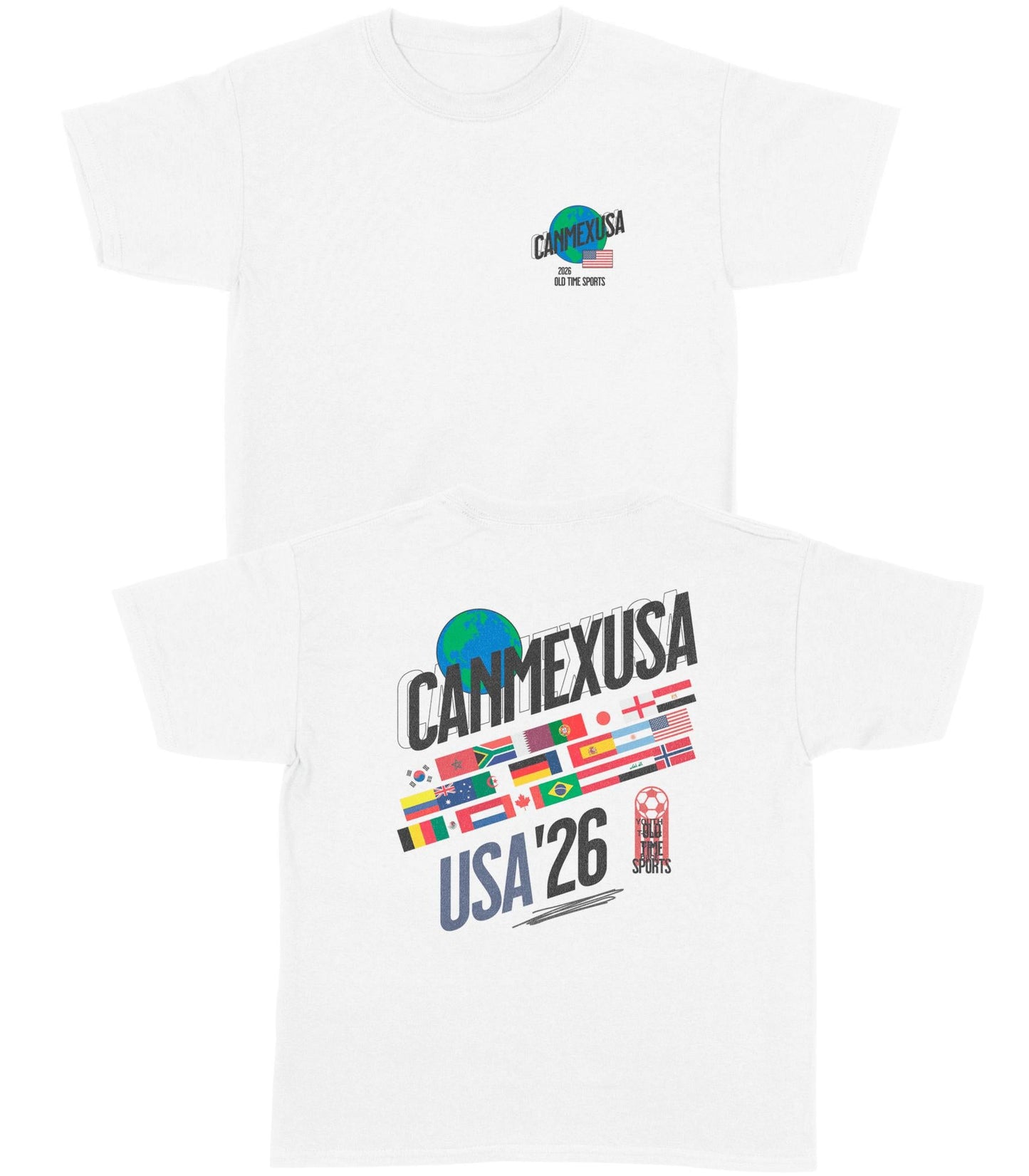 USA'26 Soccer YOUTH T-Shirt - Old Time Sports