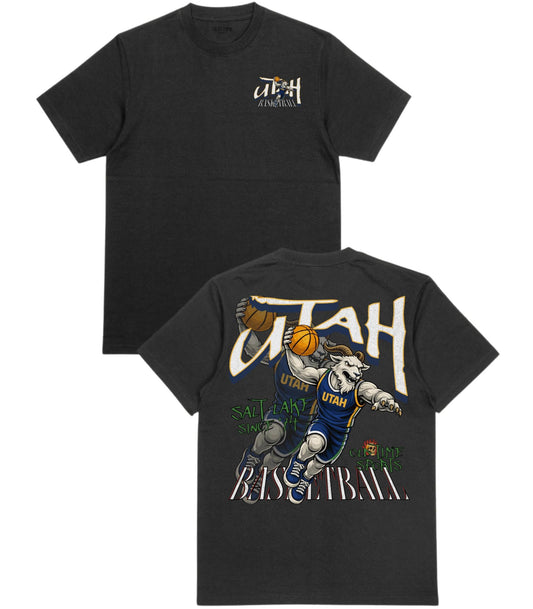 Utah Dunkman T-Shirt - Old Time Sports