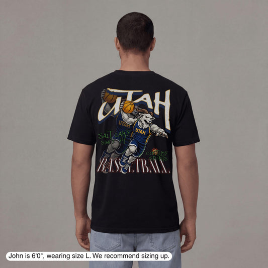 Utah Dunkman T-Shirt - Old Time Sports