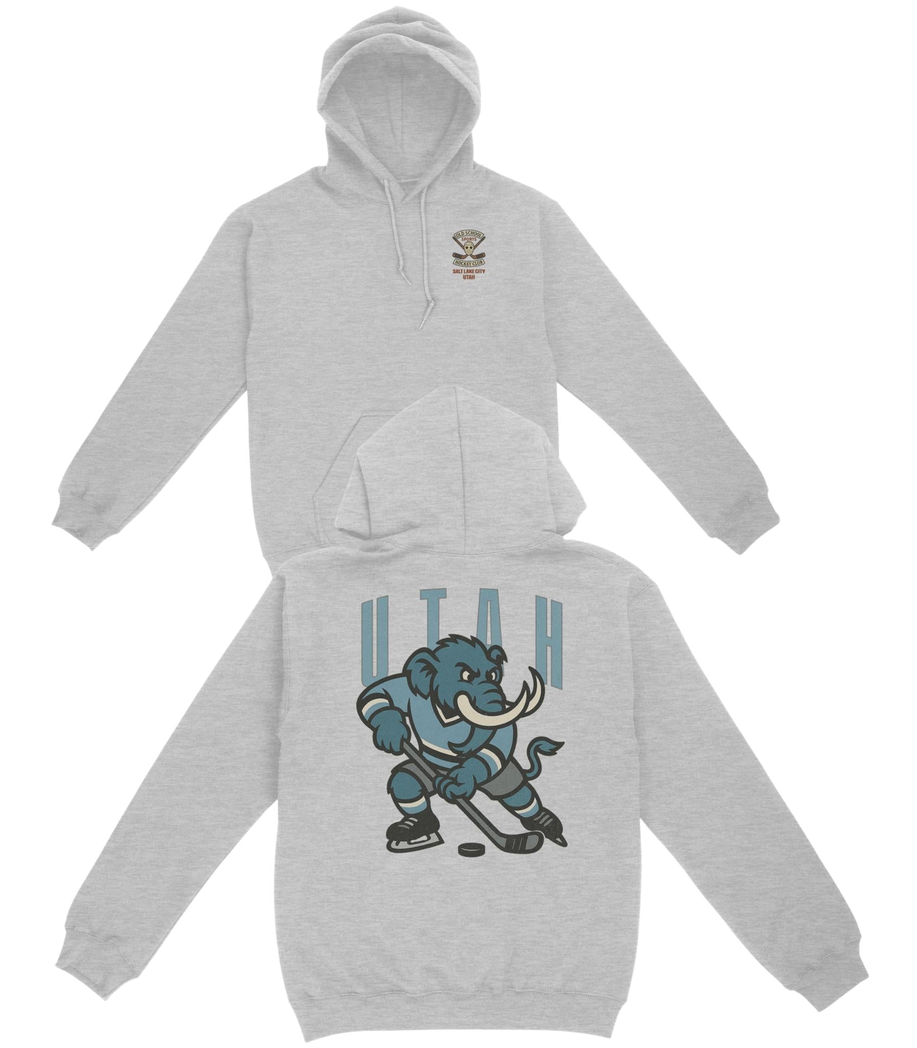 Utah Hockey v1 Basic Hoodie