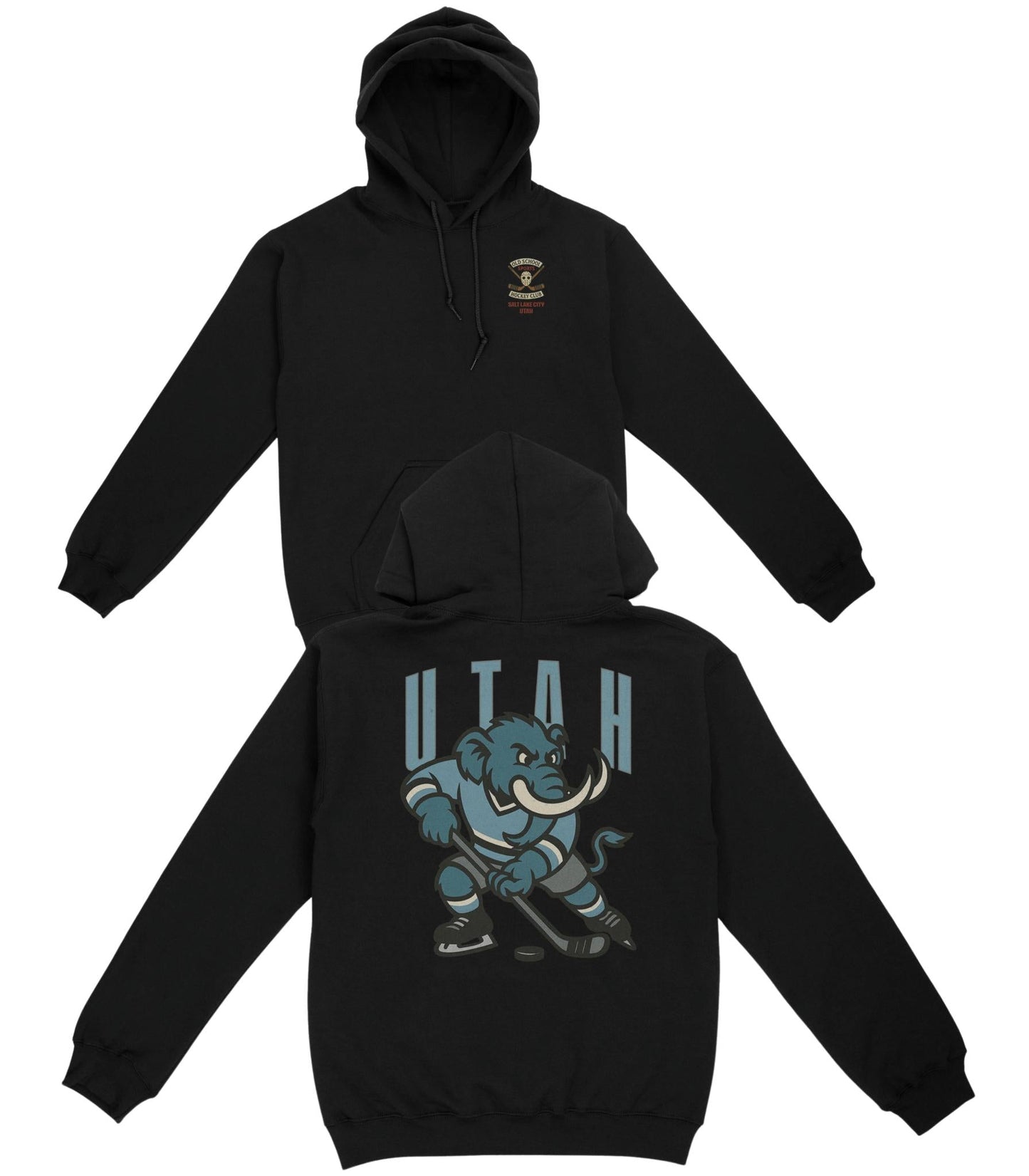 Utah Hockey v1 Basic Hoodie
