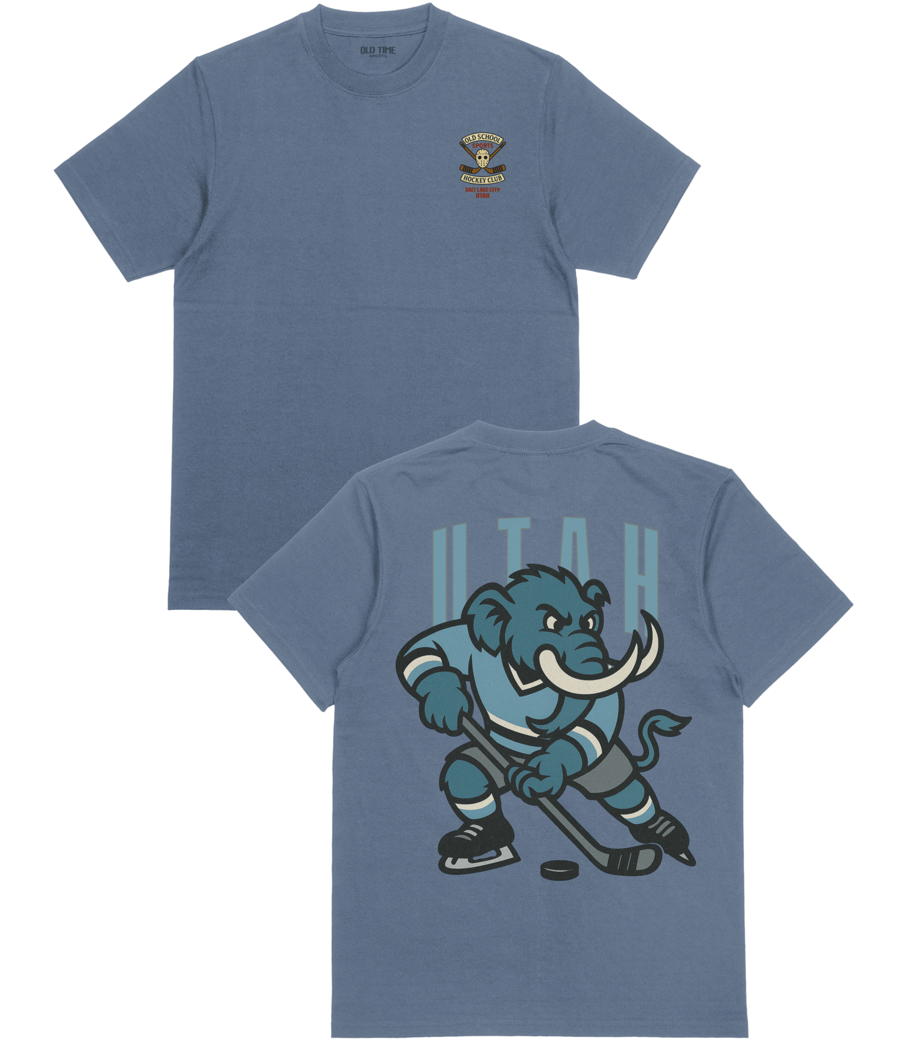 Utah Hockey v1 T-Shirt - Old Time Sports