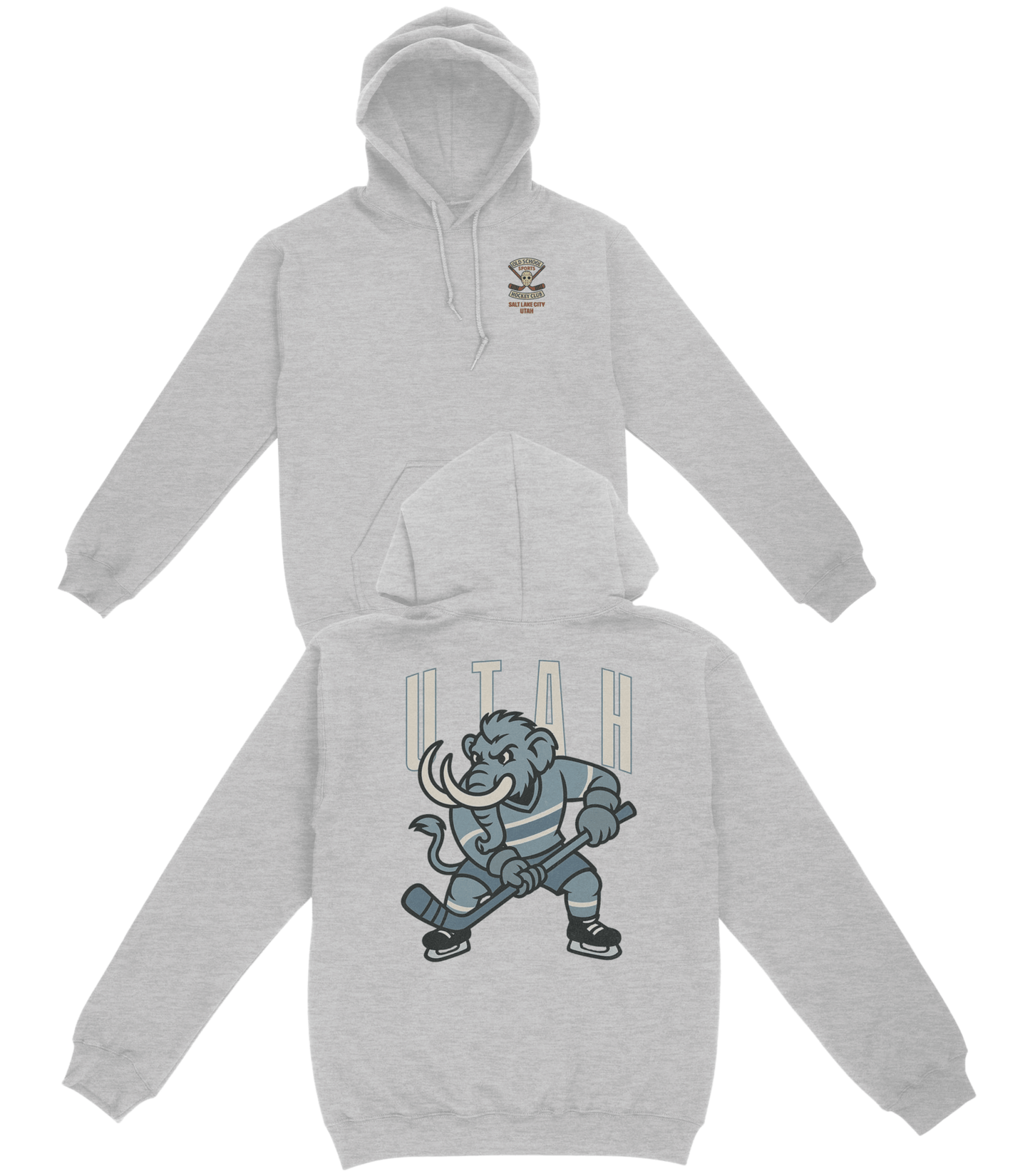 Utah Hockey v2 Basic Hoodie - Old Time Sports