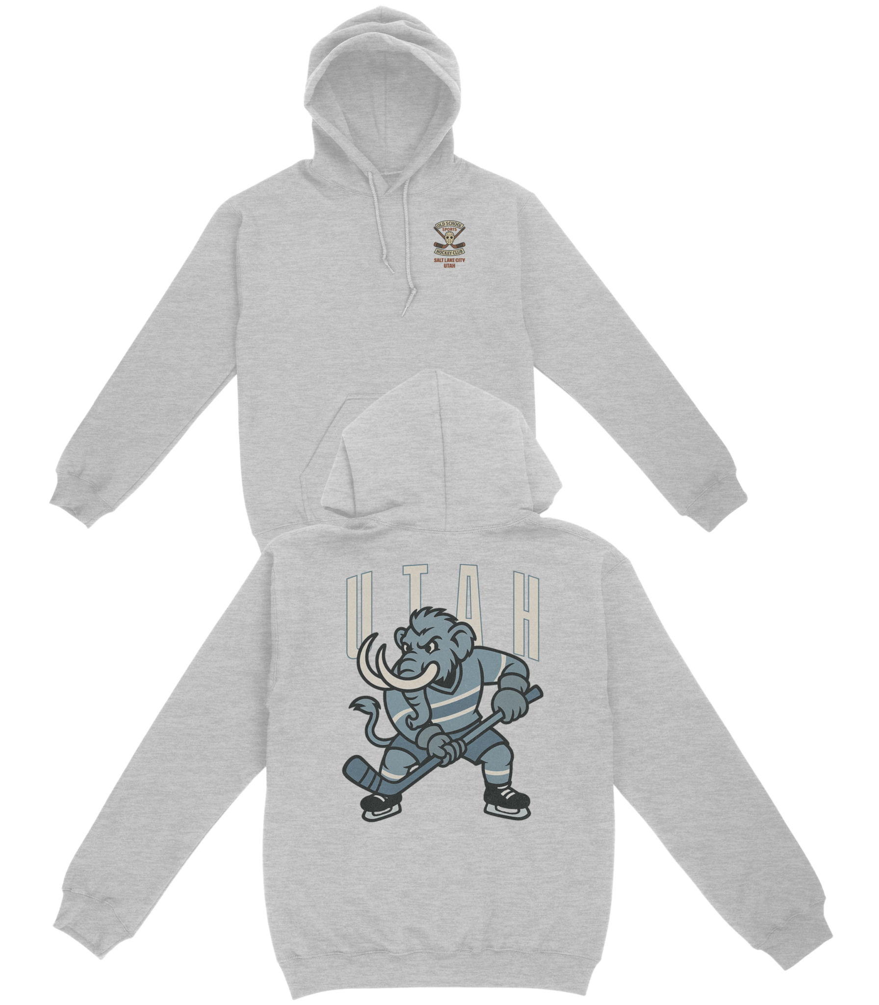 Utah Hockey v2 Basic Hoodie - Old Time Sports