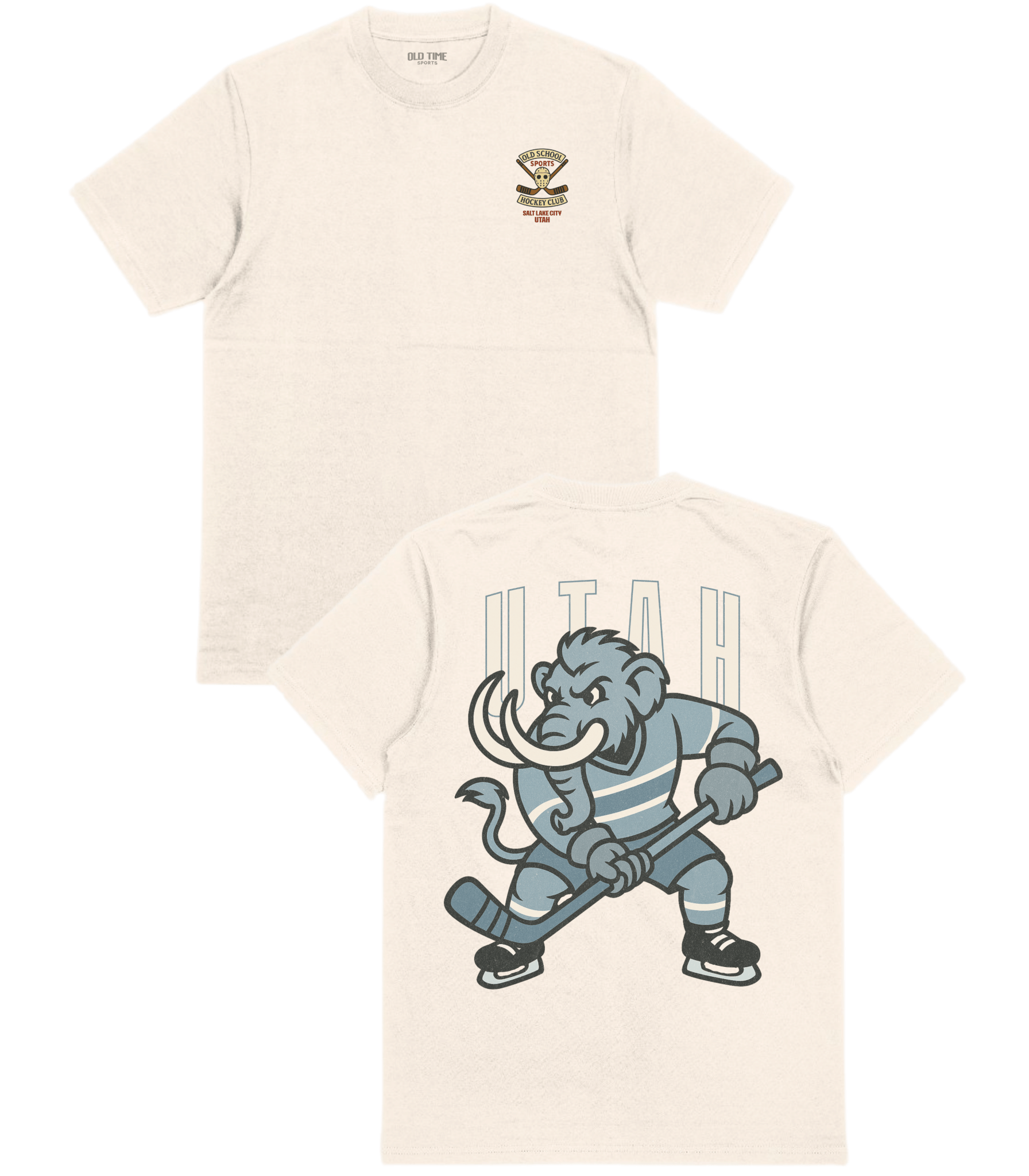 Utah Hockey v2 T-Shirt - Old Time Sports
