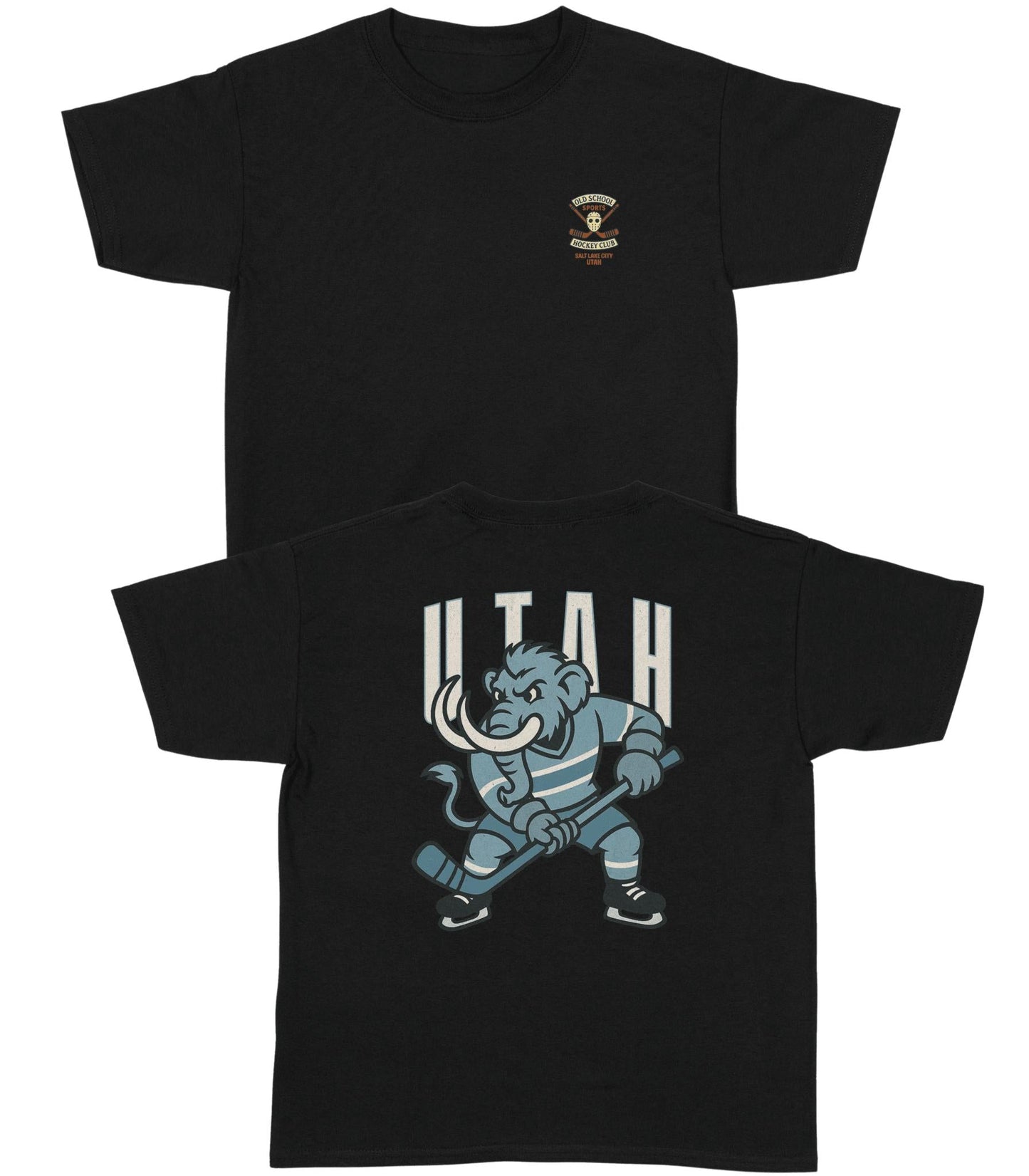Utah Hockey v2 YOUTH T-Shirt - Old Time Sports