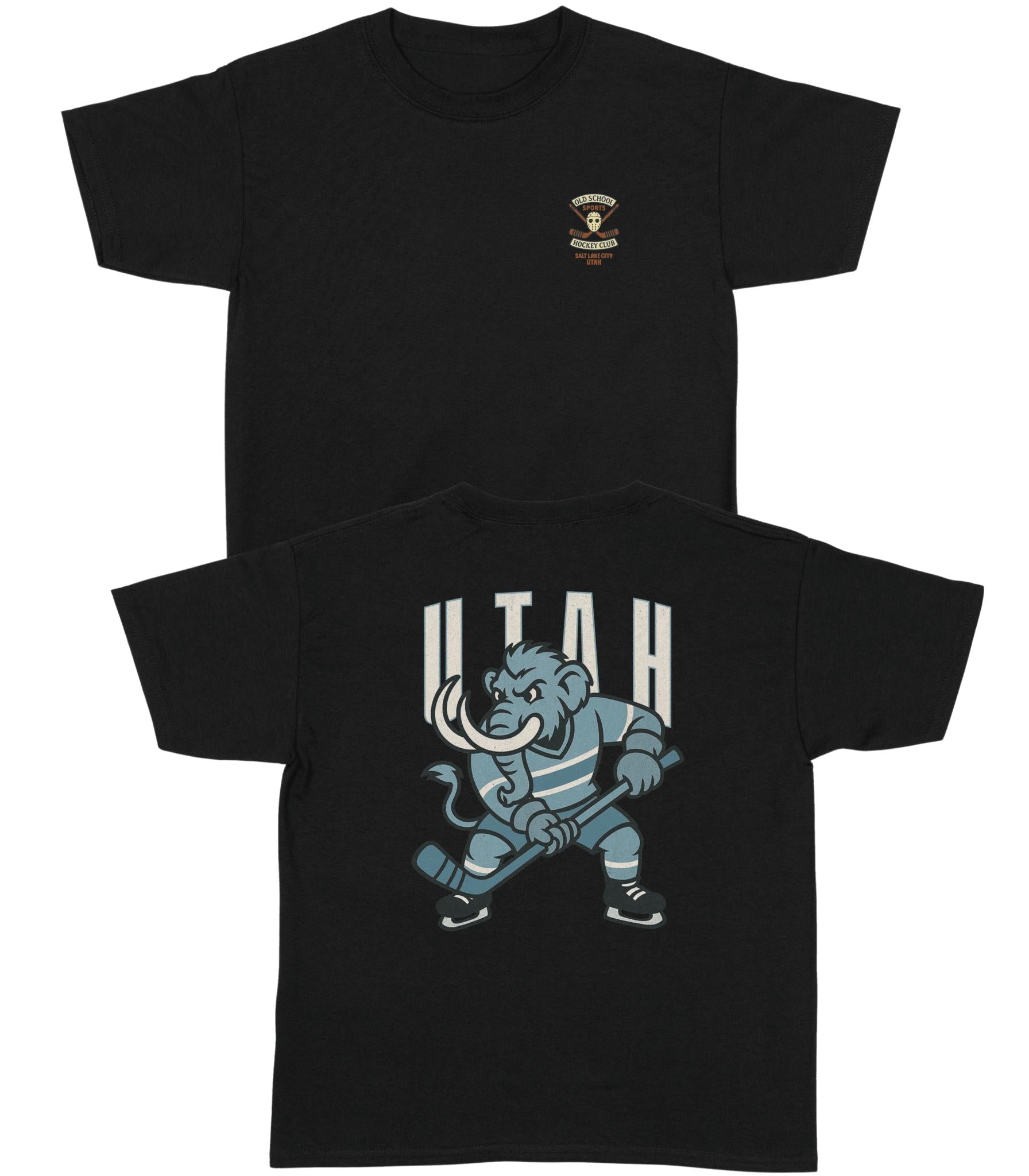 Utah Hockey v2 YOUTH T-Shirt - Old Time Sports