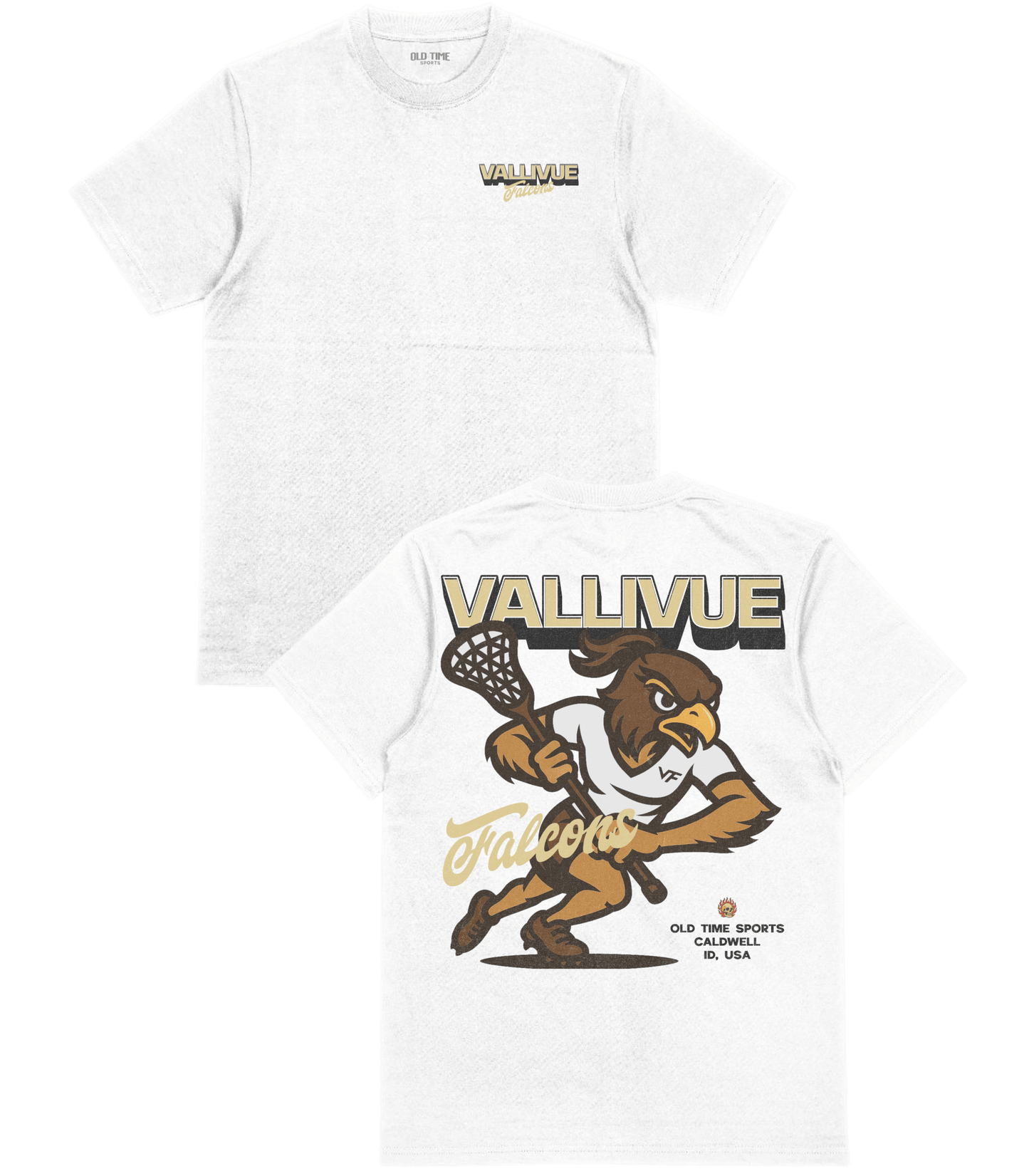 Vallivue Falcons v2 T-Shirt - Old Time Sports