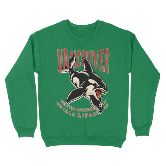 Vancouver Hockey Appl. Crewneck - Old Time Sports