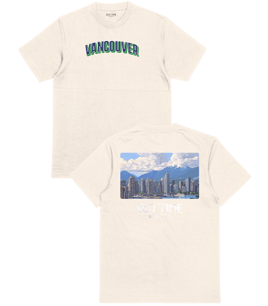 Vancouver Hockey Cityscape T-Shirt - Old Time Sports