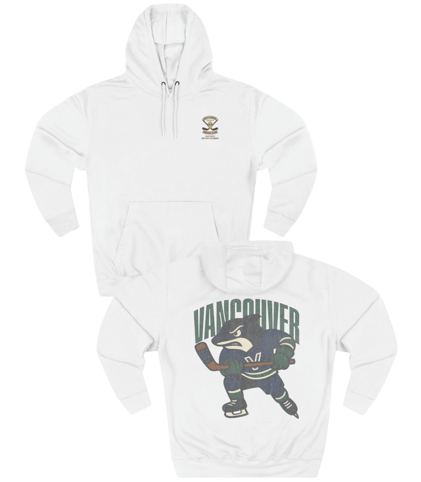 Vancouver Hockey v2 Hoodie - Old Time Sports