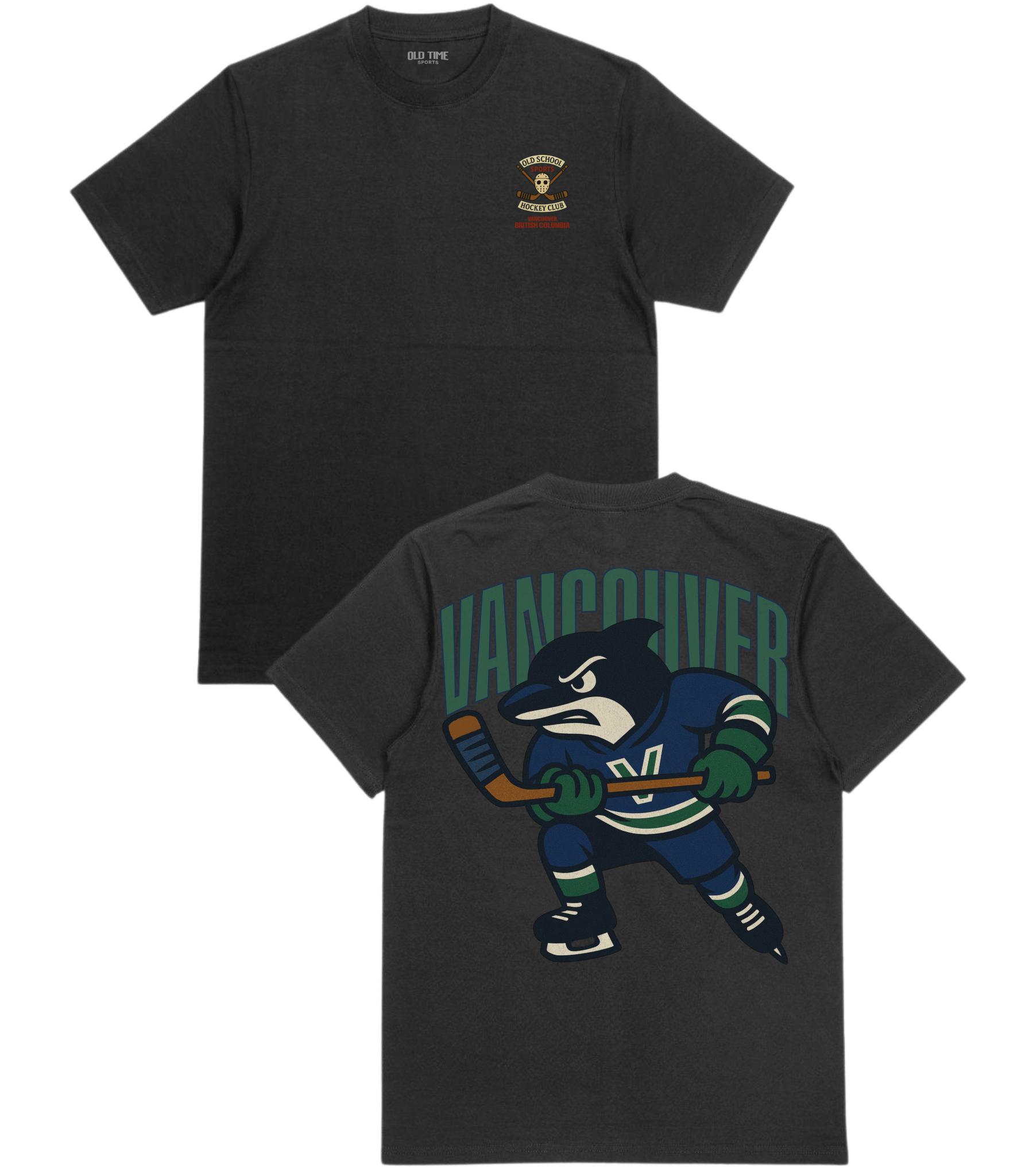 Vancouver Hockey v2 T-Shirt - Old Time Sports