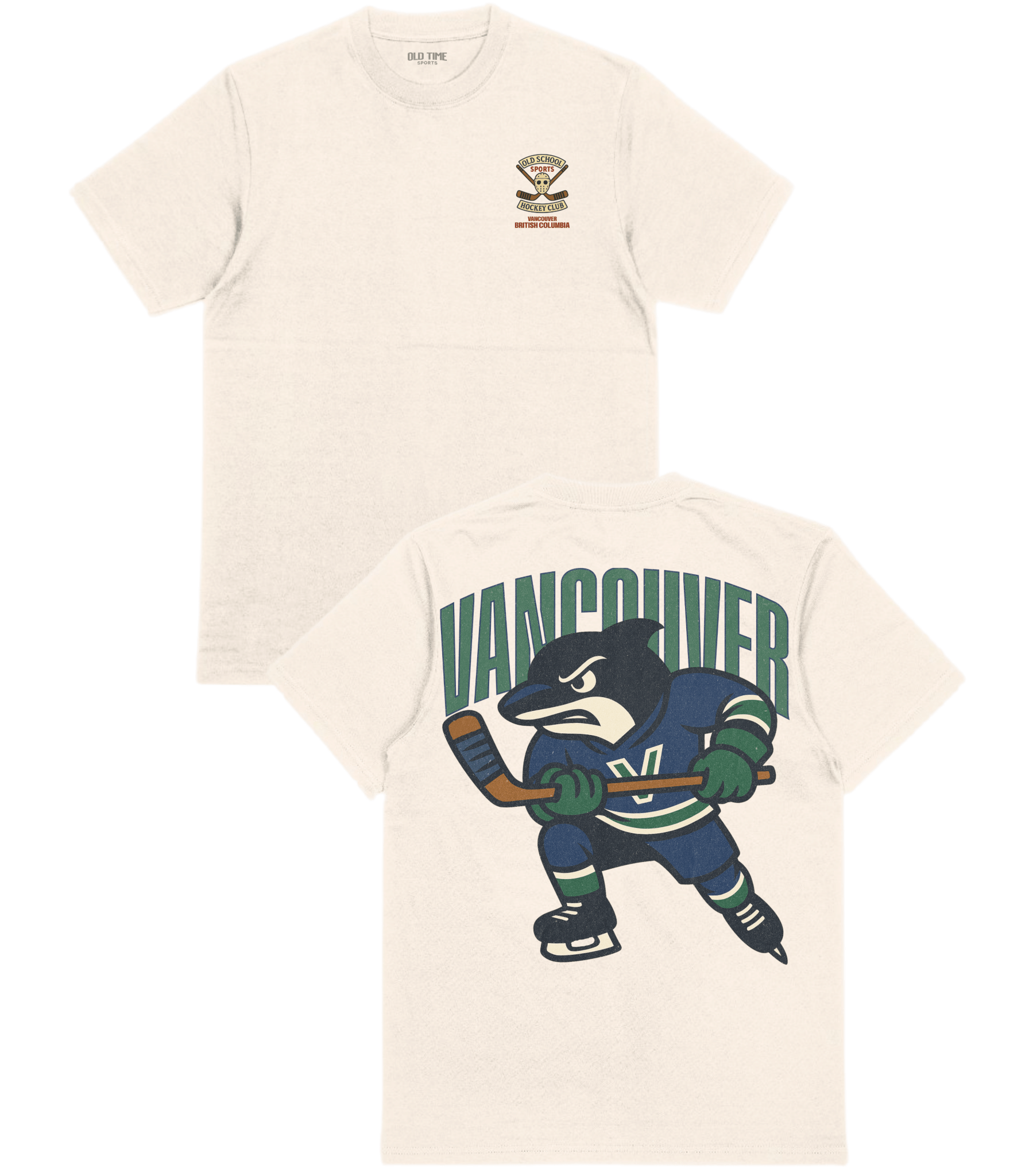 Vancouver Hockey v2 T-Shirt - Old Time Sports